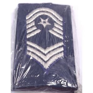 2 US Air Force USAF Chief Master Sergeant E9 E-9 E 9 Shoulder Mark Epaulettes